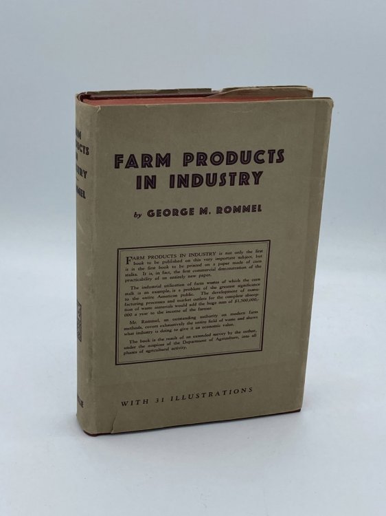 Farm Products In Industry (1928) with 31 illustrations