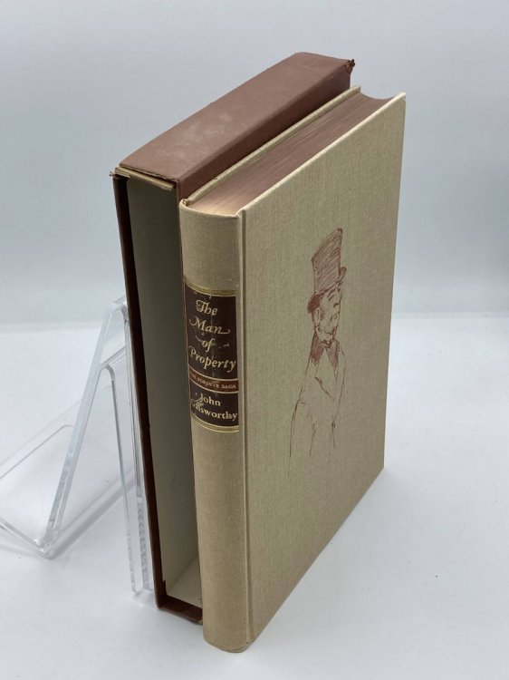 Image for the MAN of PROPERTY Heritage Press in Slipcase W/ Sandglass the MAN of PROPERTY Heritage Press in Slipcase W/ Sandglass