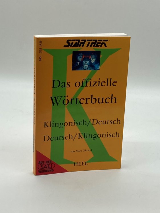 Star Trek. Das Offizielle Wrterbuch Klingonisch - Deutsch / Deutsch - Klingonisch