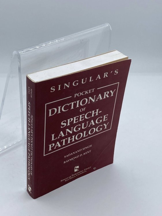 Singular's Pocket Dictionary of Speech-Language Pathology
