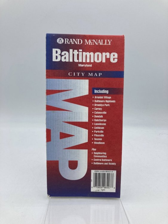 Baltimore Maryland City Map
