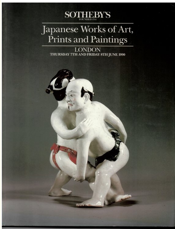 Japanese Works of Art, Prints and Paintings. Days of Sale: Thursday 7th June 1990 . Friday 8th June 1990 Sumo