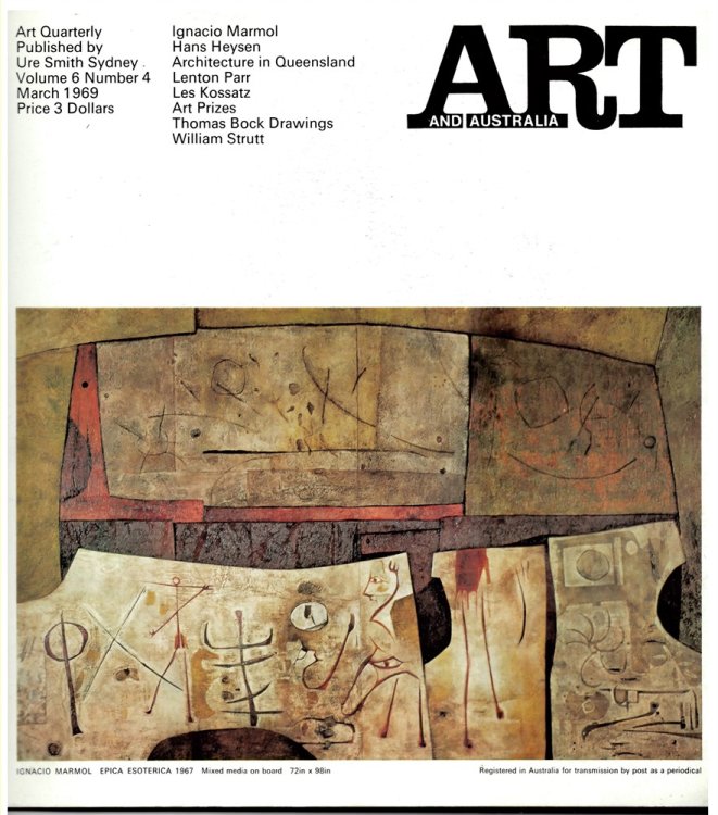 Art and Australia. Volume 6 Number 4 March 1969