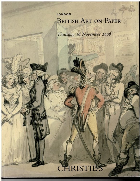 Image for British Art on Paper. Thursday 16 November 2006 British Art on Paper. Thursday 16 November 2006