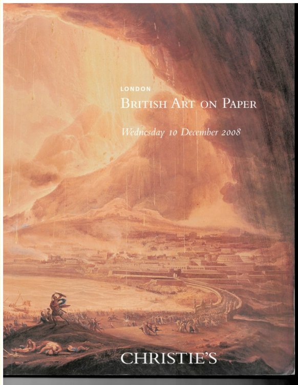 British Art on Paper. Wednesday 10 December 2008 & New York Important Old Master Paintings. English Master Landscapes by Turner and Constable from the Collection of William and Eleanor Wood Prince. Wednesday 28 January 2009; December