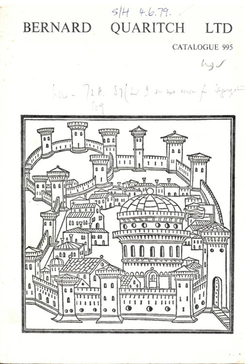 Bernard Quaritch Catalogue 995