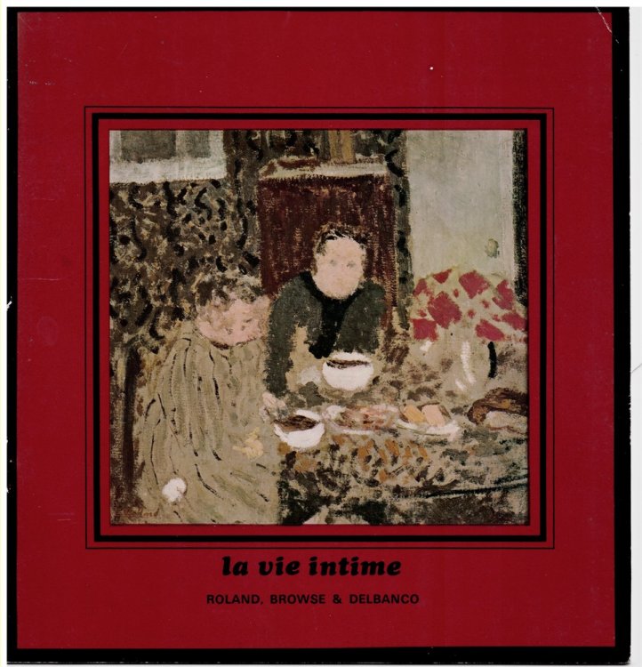 LA VIE INTIME. 20 May to 18 June 1966
