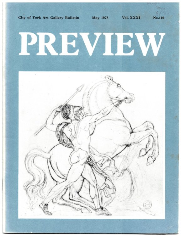 Image for PREVIEW. City of York Gallery Bulletin. May 1978. Vol XXXI No 119. PREVIEW. City of York Gallery Bulletin. May 1978. Vol XXXI No 119.