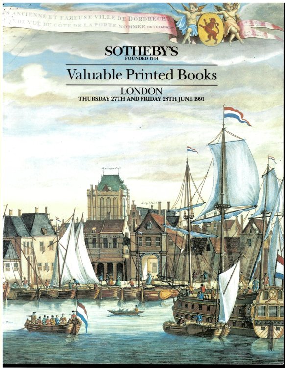 Valuable Printed Books. London. Thursday 27th and Friday 28th June 1991