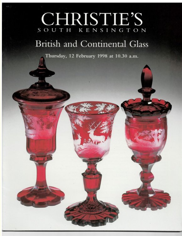 Image for British and Continental Glass. Thursday, 12 February 1998 British and Continental Glass. Thursday, 12 February 1998