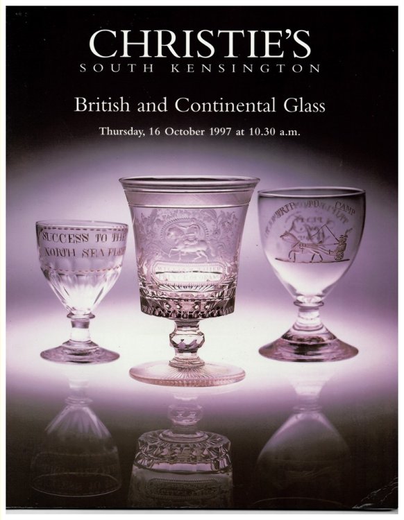 Image for British and Continental Glass. Thursday, 16 October 1997 British and Continental Glass. Thursday, 16 October 1997