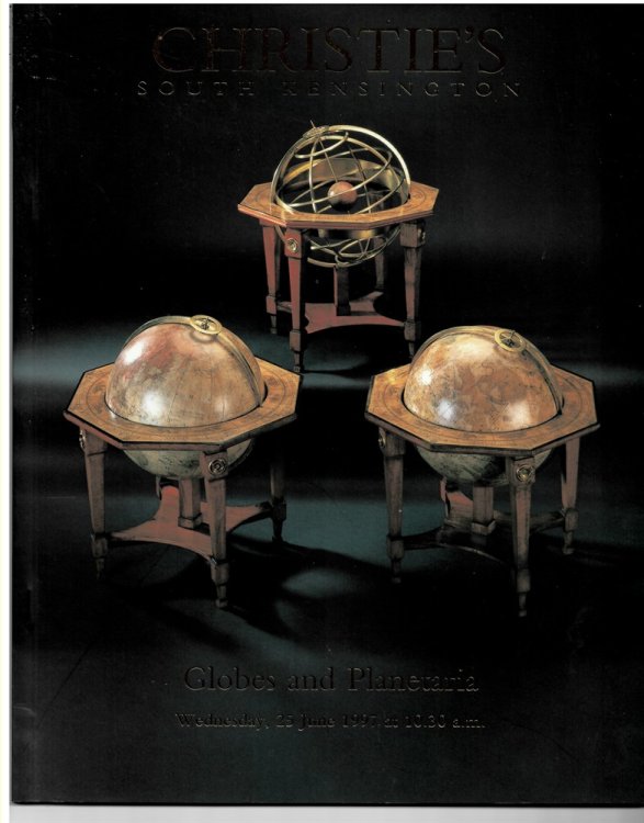 Image for Globes and Planetaria. Wednesday, 25 June 1997 Globes and Planetaria. Wednesday, 25 June 1997