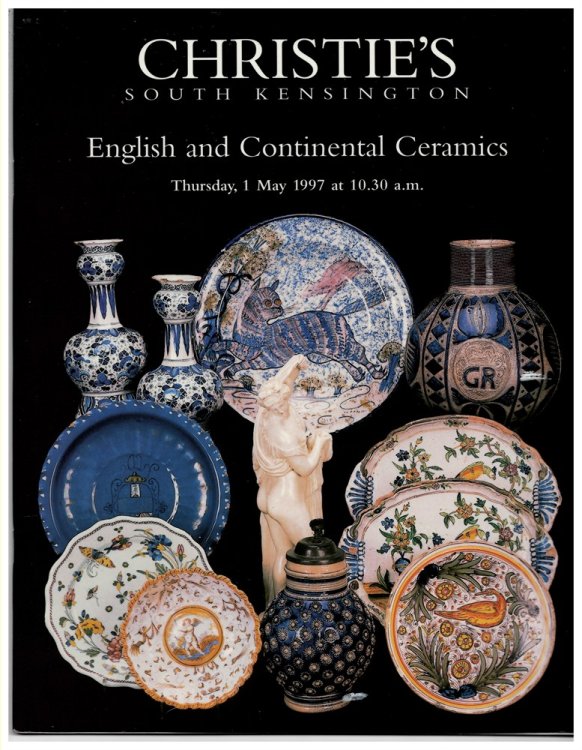 Image for English and Continental Ceramics. Thursday, 1 May 1997 English and Continental Ceramics. Thursday, 1 May 1997