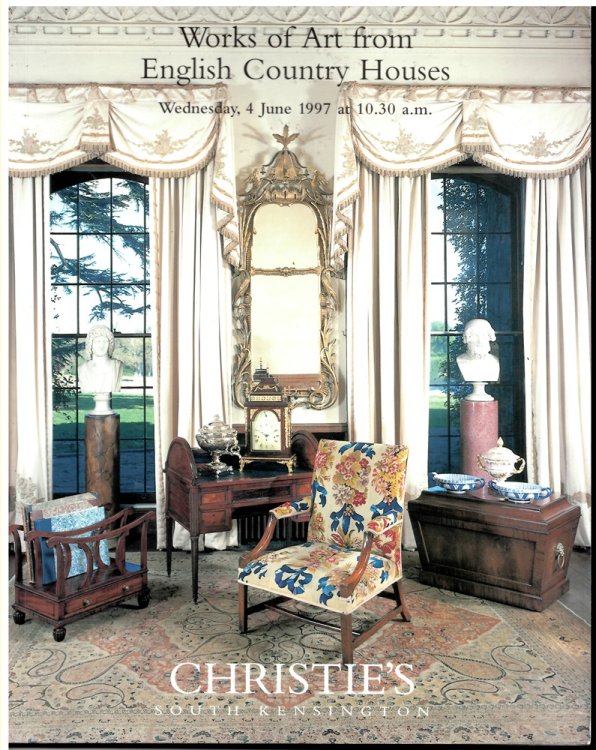 Image for Works of Art from English Country Houses. South Kensington. Wednesday, 4 June 1997 Works of Art from English Country Houses. South Kensington. Wednesday, 4 June 1997