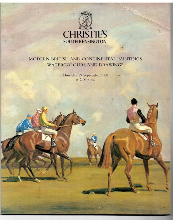 Image for Modern British and Continental Paintings, Watercolours and Drawings. South Kensington. Thursday 29 September 1988 Modern British and Continental Paintings, Watercolours and Drawings. South Kensington. Thursday 29 September 1988