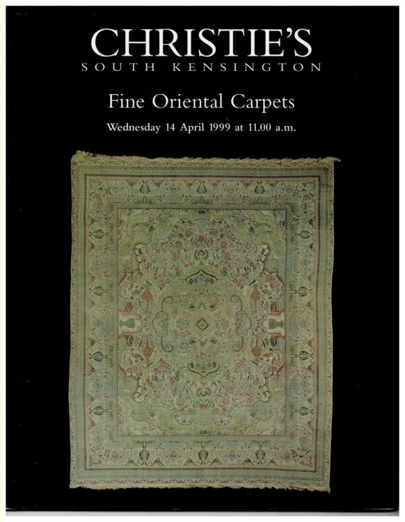 Image for Fine Oriental Carpets. Wednesday 14 April 1999 Fine Oriental Carpets. Wednesday 14 April 1999
