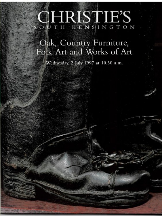 Image for Oak, Country Furniture, Folk Art and Works of Art. Wednesday 2 July 1997 Oak, Country Furniture, Folk Art and Works of Art. Wednesday 2 July 1997