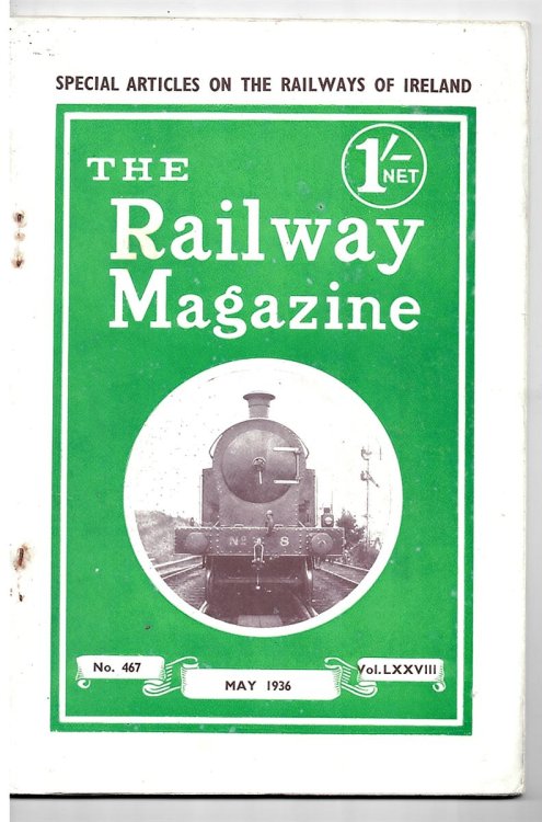 Image for The Railway Magazine - No. 467 - May 1936 (Special Articles on the Railways of Ireland). The Railway Magazine - No. 467 - May 1936 (Special Articles on the Railways of Ireland).