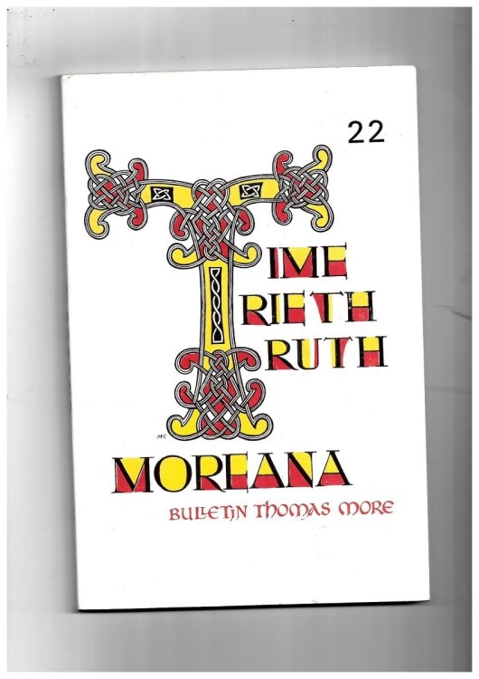 Moreana. Bulletin Thomas More. Mai 1969. No. 22
