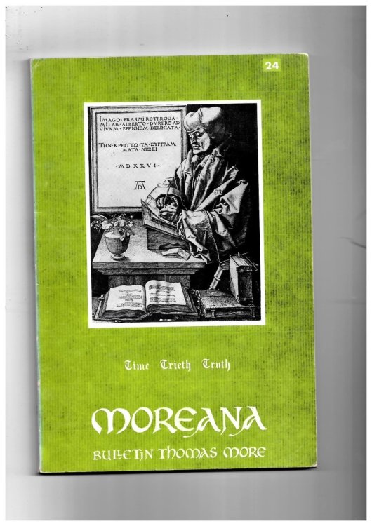 Moreana. Bulletin Thomas More. Novembre 1969. No. 24