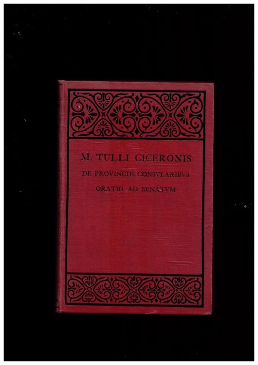 Image for De Provinviis Consularibus Oratio Ad Senatum De Provinviis Consularibus Oratio Ad Senatum