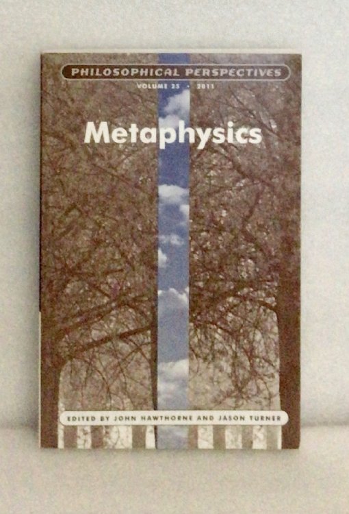 Image for Metaphysics, Volume 25 Metaphysics, Volume 25