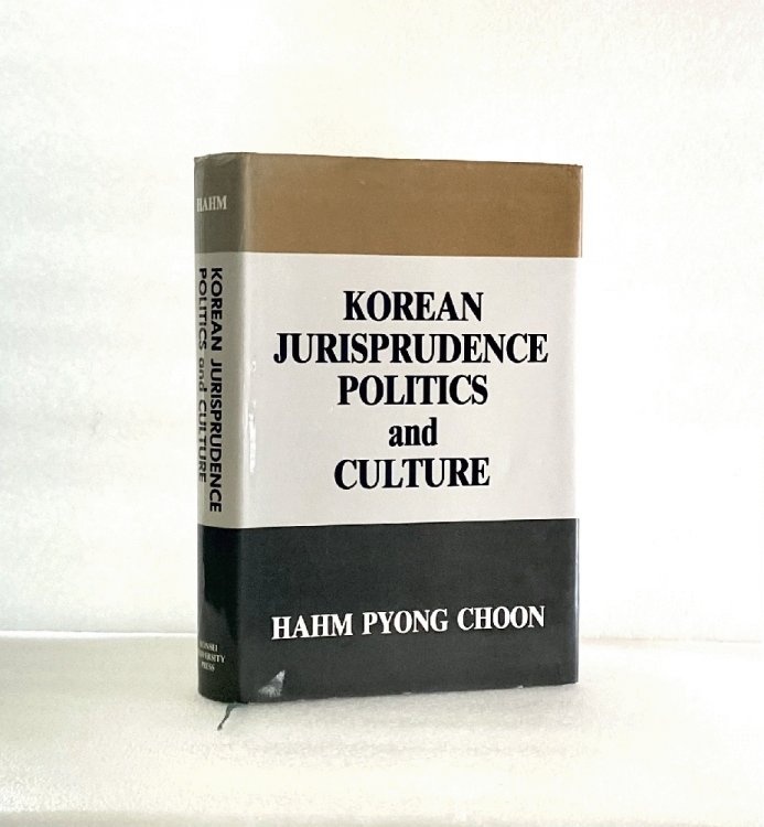 Image for Korean Jurisprudence Politics and Culture Korean Jurisprudence Politics and Culture