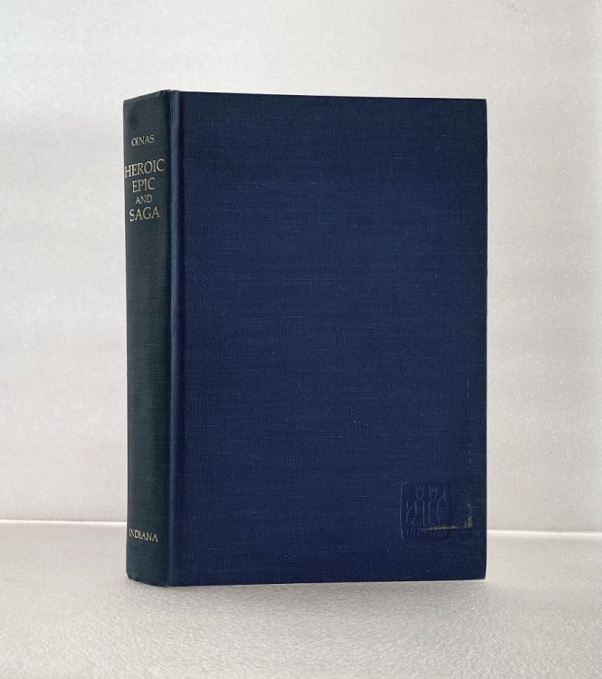 Image for Heroic Epic and Saga: an Introduction to the World's Great Folk Epics Heroic Epic and Saga: an Introduction to the World's Great Folk Epics