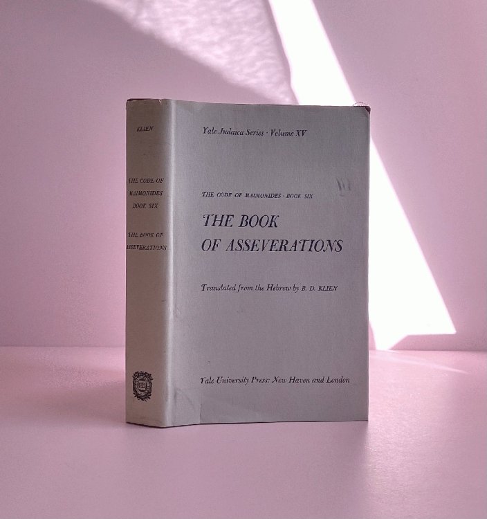 Image for The Code of Maimonides: book 6, the Book of Asservations The Code of Maimonides: book 6, the Book of Asservations
