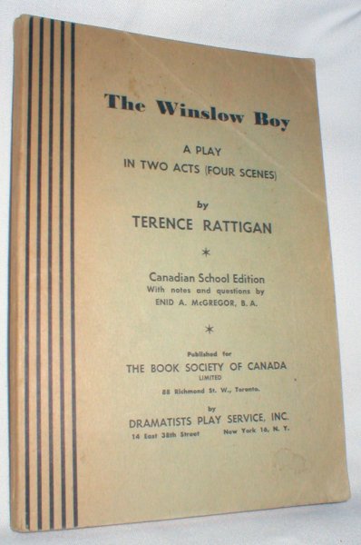 The Winslow Boy: A Play in Two Acts (Four Scenes)