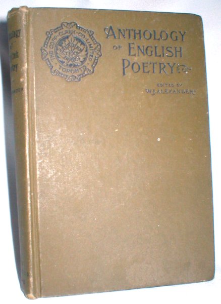 An Anthology of English Poetry for Schools