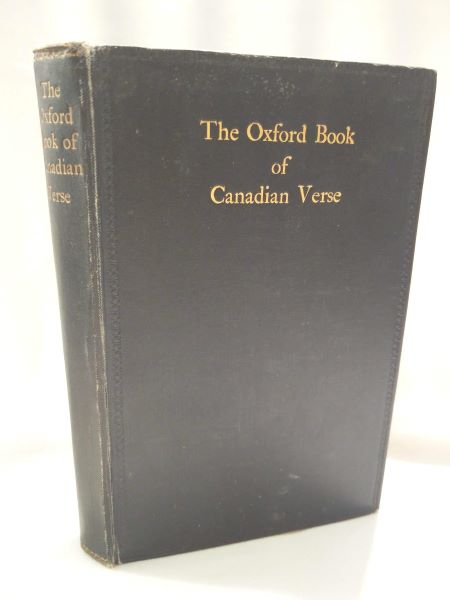 The Oxford Book of Canadian Verse