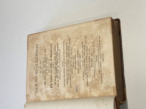 The Law Journal Reports for The Year 1890