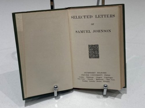 Selected Letters of Samuel Johnson