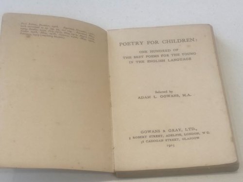 Poetry for Children