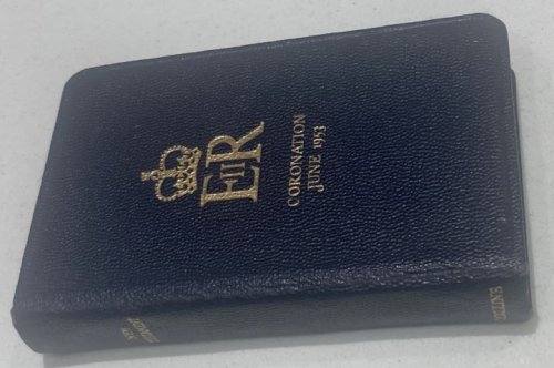 EIIR Coronation june 1953 The New Testament