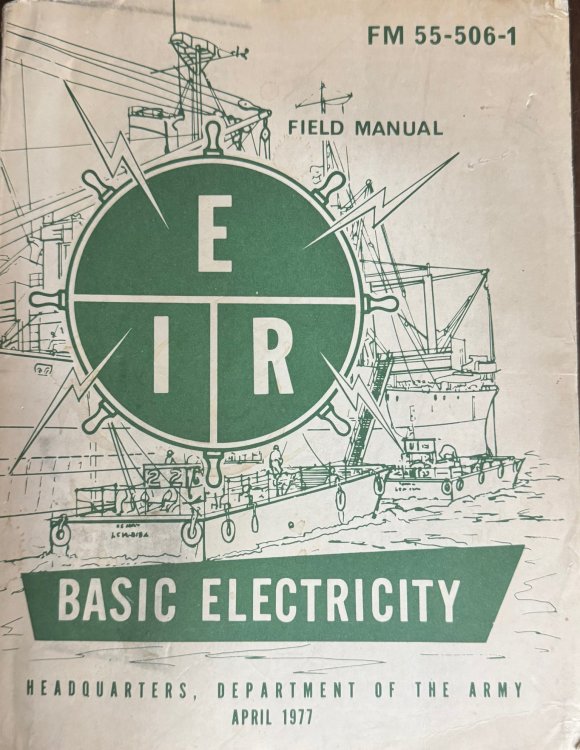 Basic Electricity - FM 55-506-1 Department of the Army Field Manual (April 1977)