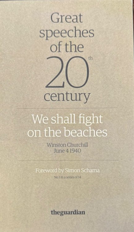 Image for We Shall Fight Them on the Beaches - Winston Churchill June 4, 1940 (Great Speeches of the 20th Century) We Shall Fight Them on the Beaches - Winston Churchill June 4, 1940 (Great Speeches of the 20th Century)