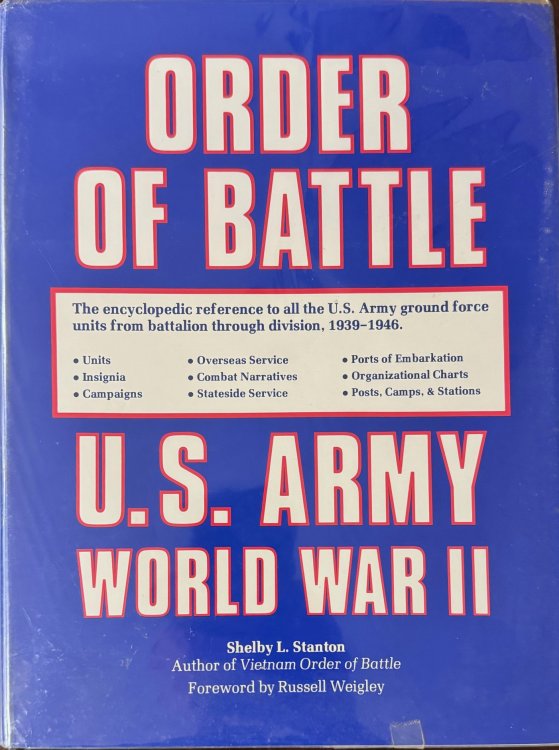 Image for Order of Battle: U.S. Army, World War II Order of Battle: U.S. Army, World War II