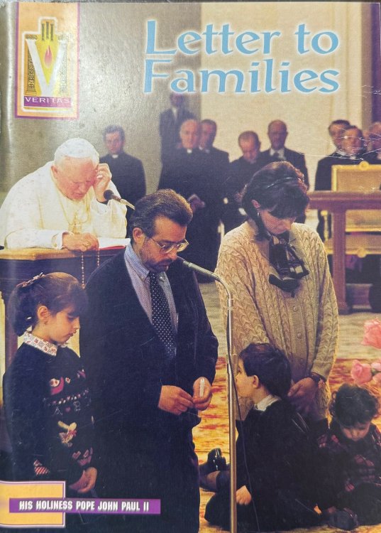Image for Letter to Families - February 2, 1994 (The Knights of Columbus presents The Veritas Series - Proclaiming the Faith in the Third Millennium) Letter to Families - February 2, 1994 (The Knights of Columbus presents The Veritas Series - Proclaiming the Faith in the Third Millennium)