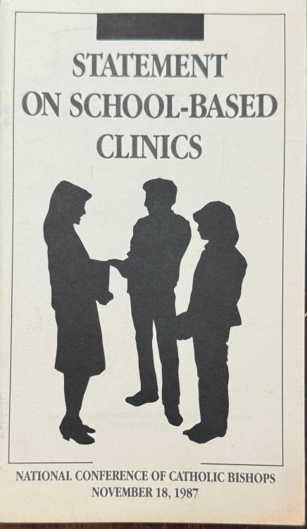 Image for Statement on School-Based Clinics Paperback Statement on School-Based Clinics Paperback