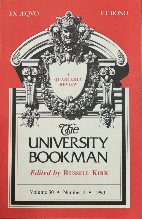 Image for The University Bookman: A Quarterly Review - Volume 30, Number 2 (1990) The University Bookman: A Quarterly Review - Volume 30, Number 2 (1990)