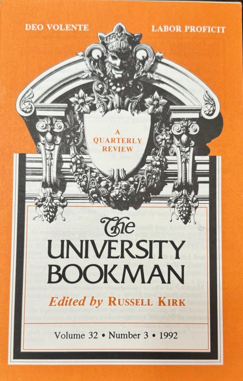 Image for The University Bookman: A Quarterly Review - Volume 32, Number 3 (1992) The University Bookman: A Quarterly Review - Volume 32, Number 3 (1992)