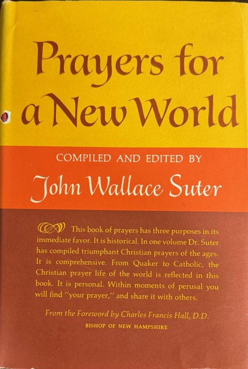 Image for Prayers For a New World Prayers For a New World