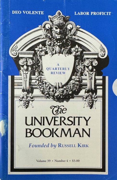 Image for The University Bookman: A Quarterly Review - Volume 39, Number 4 (1999) The University Bookman: A Quarterly Review - Volume 39, Number 4 (1999)