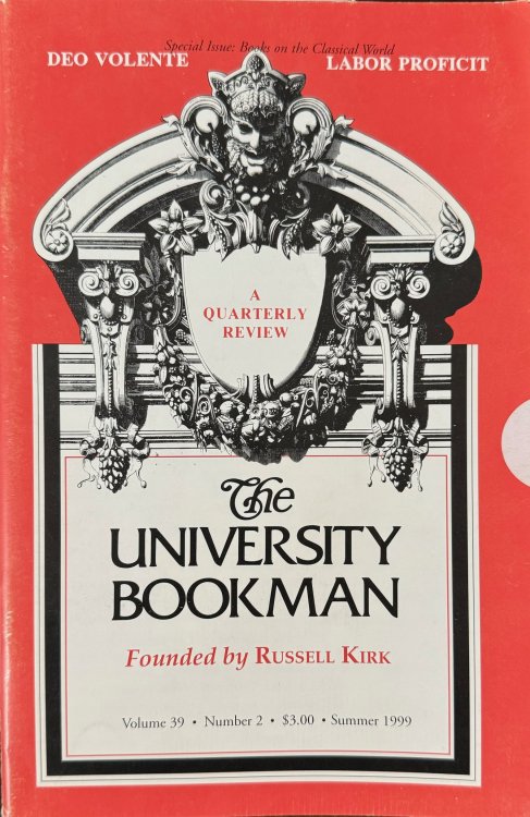 Image for The University Bookman: A Quarterly Review - Volume 39, Number 2 (1999) The University Bookman: A Quarterly Review - Volume 39, Number 2 (1999)