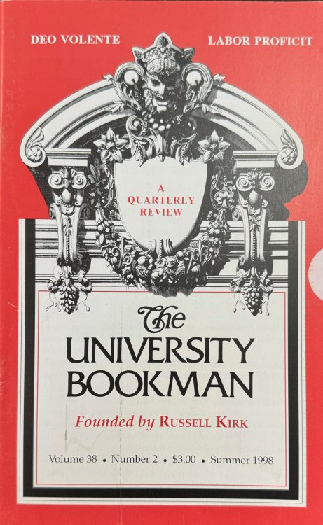 Image for The University Bookman: A Quarterly Review - Volume 38, Number 2 (Summer 1998) The University Bookman: A Quarterly Review - Volume 38, Number 2 (Summer 1998)