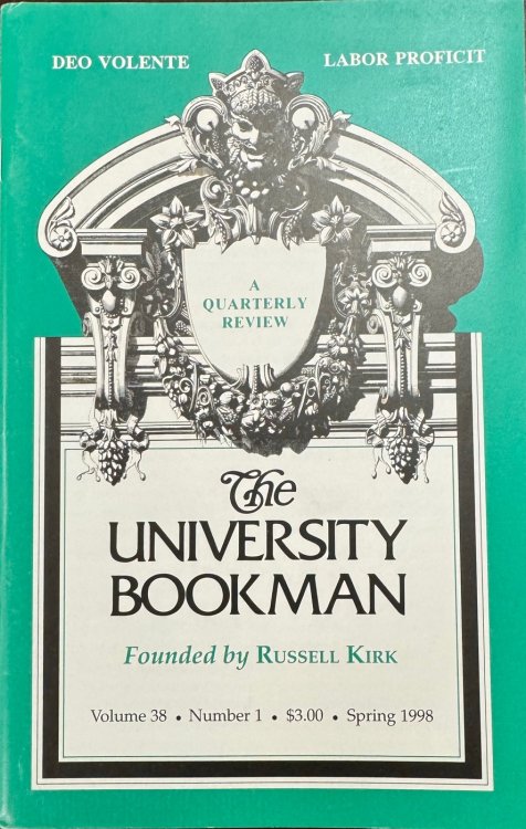 Image for The University Bookman: A Quarterly Review - Volume 38, Number 1 (Spring 1998) The University Bookman: A Quarterly Review - Volume 38, Number 1 (Spring 1998)