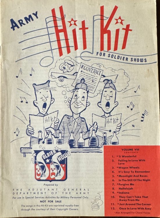 Image for Army Hit Kit for Soldier Shows (Volume VIII) Army Hit Kit for Soldier Shows (Volume VIII)