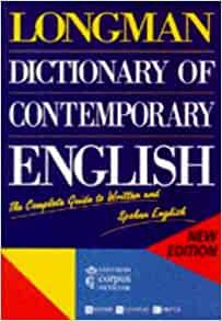 Longman Dictionary of Contemporary English